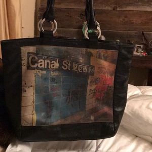 100% Leather Tote Bag
